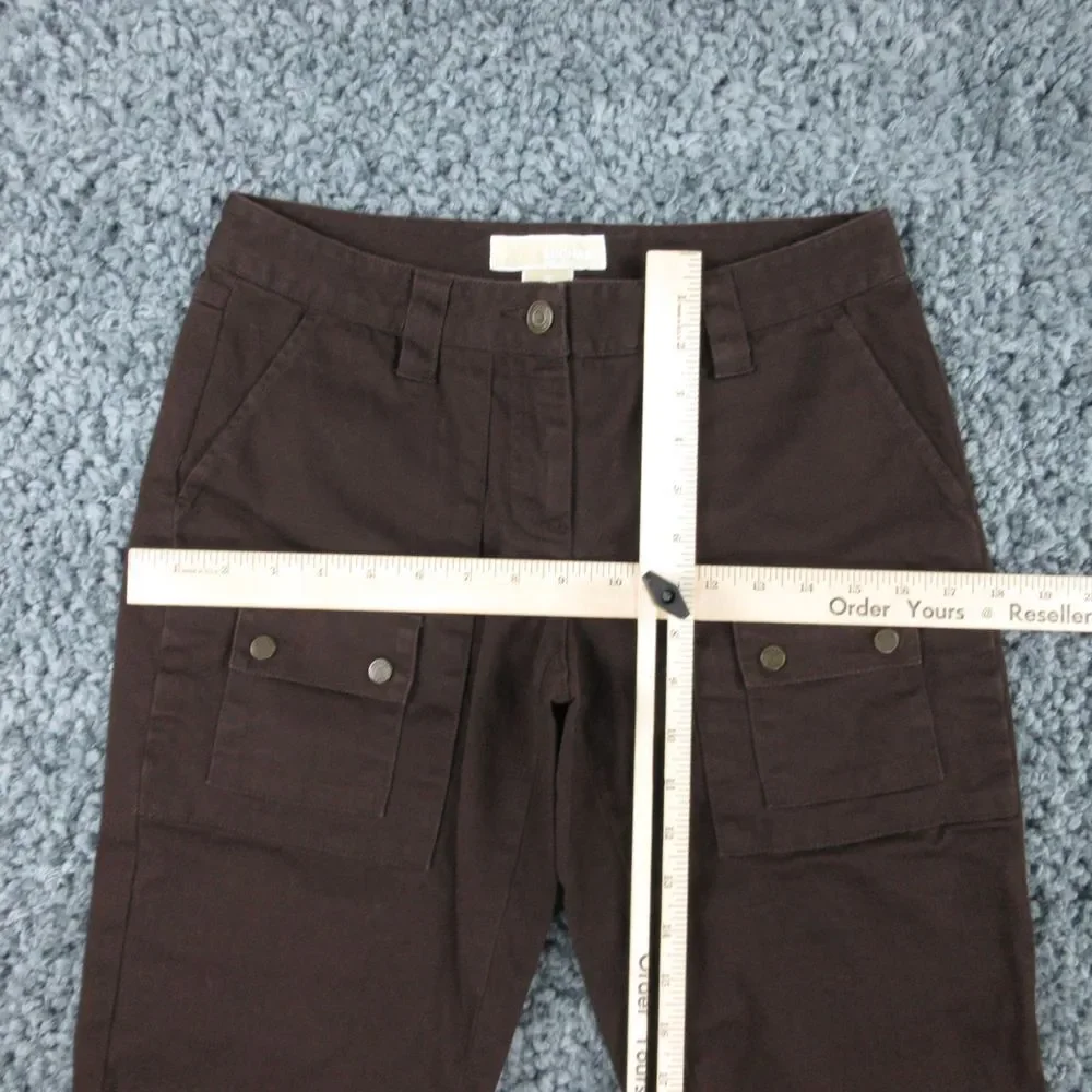 Michael Kors Shorts Womens 2 Brown Straight Bermuda 27x13*